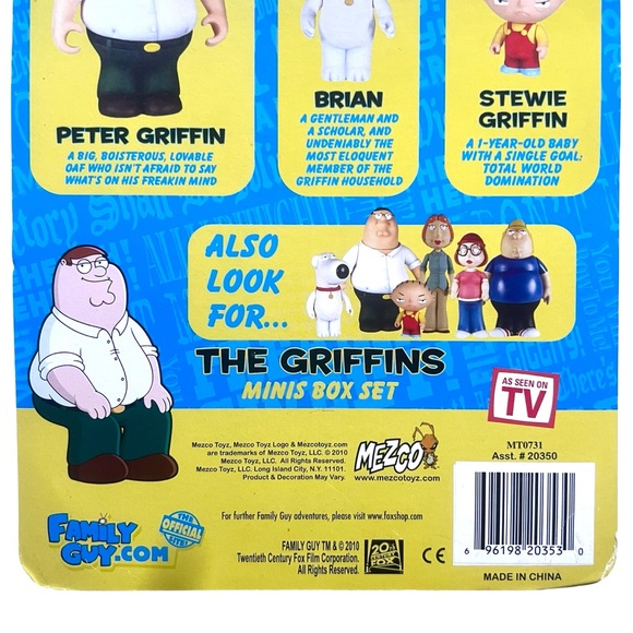 BRAND NEW FAMILY GUY BRIAN 6-INCH COLLECTIBLE FIGURE SERIES 1 BY MEZCO - Picture 6 of 6